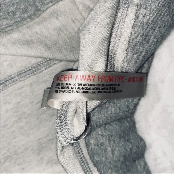 Free People Heather Gray Cowl Neck Sweatshirt - Picture 9 of 9